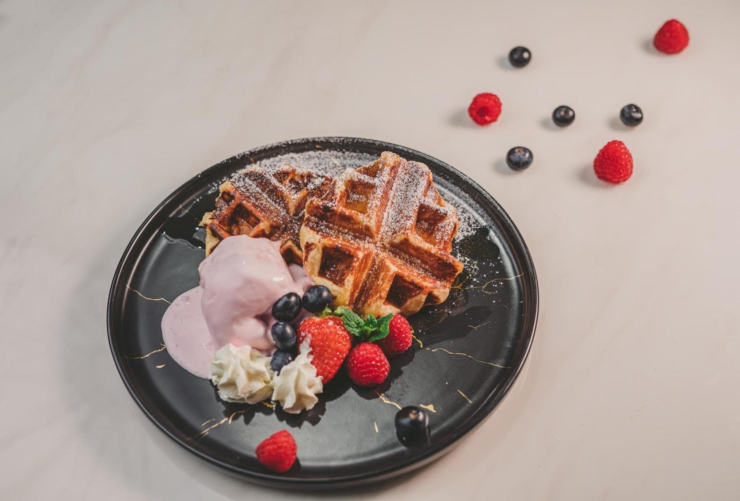Mixed Berry Waffle